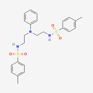 N,N'-[(phenylimino)di-2,1-ethanediyl]bis(4-methylbenzenesulfonamide)