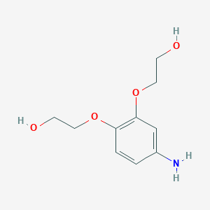 2,2'-[(4-amino-1,2-phenylene)bis(oxy)]diethanol