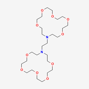 16,16'-(1,2-ethanediyl)bis-1,4,7,10,13-pentaoxa-16-azacyclooctadecane