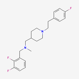 (2,3-difluorobenzyl)({1-[2-(4-fluorophenyl)ethyl]-4-piperidinyl}methyl)methylamine