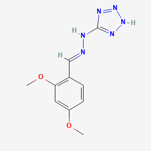 2,4-dimethoxybenzaldehyde 1H-tetrazol-5-ylhydrazone