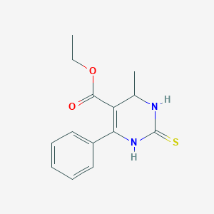 Ethyl 4-methyl-6-phenyl-2-thioxo-1,2,3,4-tetrahydro-5-pyrimidinecarboxylate