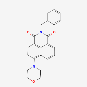 2-benzyl-6-(4-morpholinyl)-1H-benzo[de]isoquinoline-1,3(2H)-dione