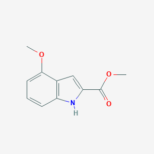 molecular formula C11H11NO3 B038223 methyl 4-methoxy-1H-indole-2-carboxylate CAS No. 111258-23-2