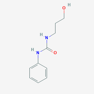 N-(3-hydroxypropyl)-N'-phenylurea