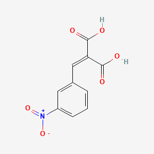 molecular formula C10H7NO6 B3822412 (3-nitrobenzylidene)malonic acid CAS No. 63665-73-6
