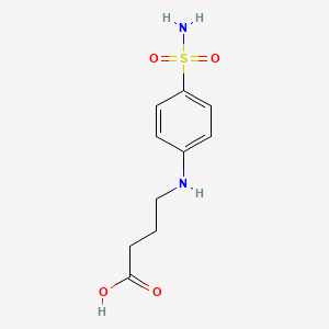 4-{[4-(aminosulfonyl)phenyl]amino}butanoic acid