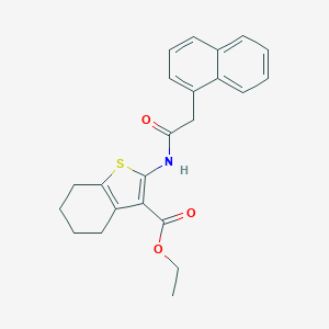 Ethyl 2-[(1-naphthylacetyl)amino]-4,5,6,7-tetrahydro-1-benzothiophene-3-carboxylate
