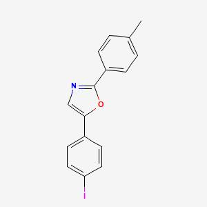 5-(4-iodophenyl)-2-(4-methylphenyl)-1,3-oxazole