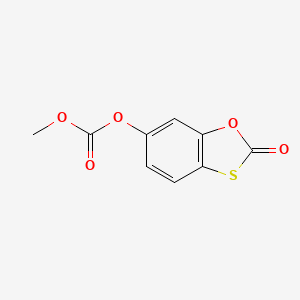 methyl 2-oxo-1,3-benzoxathiol-6-yl carbonate