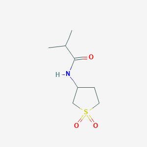 N-(1,1-dioxidotetrahydro-3-thienyl)-2-methylpropanamide