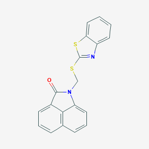 1-((benzo[d]thiazol-2-ylthio)methyl)benzo[cd]indol-2(1H)-one