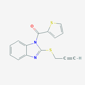 2-(2-propynylsulfanyl)-1-(2-thienylcarbonyl)-1H-benzimidazole