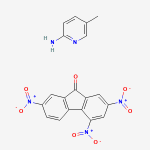 2,4,7-trinitro-9H-fluoren-9-one - 5-methyl-2-pyridinamine (1:1)