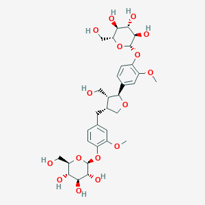 molecular formula C32H44O16 B038241 Clemastanin B CAS No. 112747-98-5