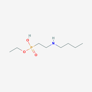 molecular formula C8H20NO3P B3824189 ethyl hydrogen [2-(butylamino)ethyl]phosphonate 