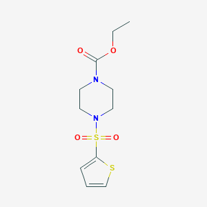 Ethyl 4-(2-thienylsulfonyl)piperazinecarboxylate