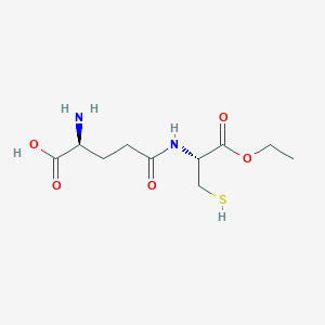 molecular formula C10H18N2O5S B038244 N-gamma-Glutamylcysteine ethyl ester CAS No. 114627-30-4