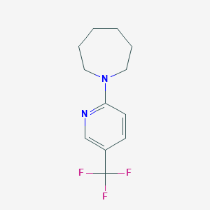 1-[5-(Trifluoromethyl)pyridin-2-yl]azepane