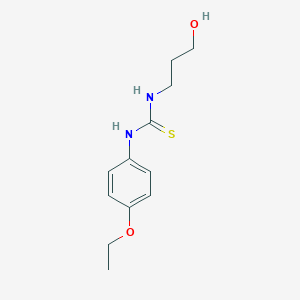 1-(4-Ethoxyphenyl)-3-(3-hydroxypropyl)thiourea