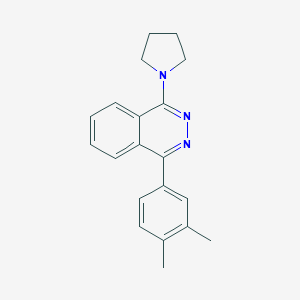 1-(3,4-Dimethylphenyl)-4-(1-pyrrolidinyl)phthalazine