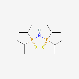 molecular formula C12H29NP2S2 B3824943 N-(diisopropylphosphorothioyl)-P,P-diisopropylphosphinothioic amide 