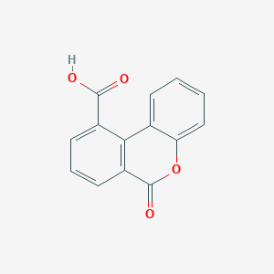 molecular formula C14H8O4 B3825168 6-oxo-6H-benzo[c]chromene-10-carboxylic acid 