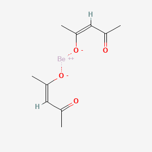 molecular formula Be(C5H7O2)2<br>C10H14BeO4 B3825579 NoName 