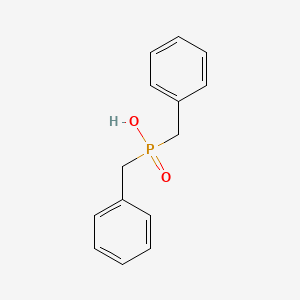 molecular formula C14H15O2P B3825762 二苄基膦酸 CAS No. 7369-51-9