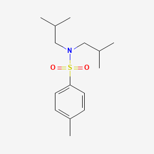 molecular formula C15H25NO2S B3825810 N,N-diisobutyl-4-methylbenzenesulfonamide CAS No. 115281-07-7