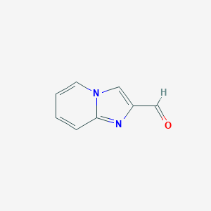 molecular formula C8H6N2O B038260 咪唑并[1,2-a]吡啶-2-甲醛 CAS No. 118000-43-4