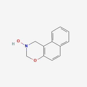 molecular formula C12H11NO2 B3826154 1H-naphtho[1,2-e][1,3]oxazin-2(3H)-ol CAS No. 59631-59-3