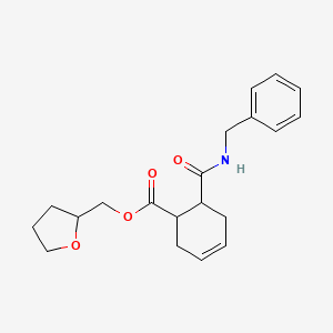 tetrahydro-2-furanylmethyl 6-[(benzylamino)carbonyl]-3-cyclohexene-1-carboxylate