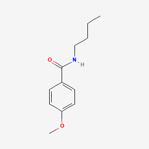 molecular formula C12H17NO2 B3826581 N-butyl-4-methoxybenzamide 