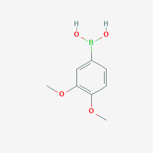 molecular formula C8H11BO4 B038269 3,4-Dimethoxyphenylboronic acid CAS No. 122775-35-3
