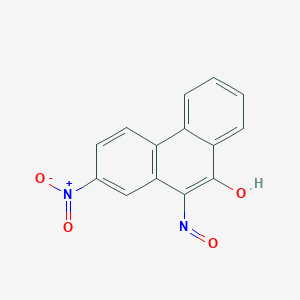 molecular formula C14H8N2O4 B3827115 2-nitro-9,10-phenanthrenedione 10-oxime 