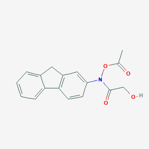molecular formula C17H15NO4 B038275 N-乙酰氧基-N-乙酰基-2-氨基芴 CAS No. 115227-95-7