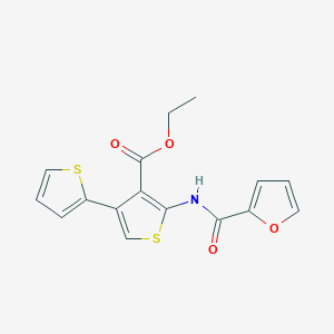 Ethyl 2-(2-furoylamino)-2',4-bithiophene-3-carboxylate