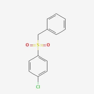 molecular formula C13H11ClO2S B3827778 1-(benzylsulfonyl)-4-chlorobenzene CAS No. 7058-22-2