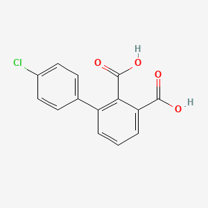 molecular formula C14H9ClO4 B3828009 4'-chloro-2,3-biphenyldicarboxylic acid 