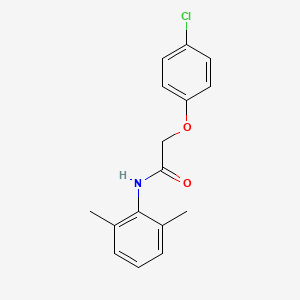 molecular formula C16H16ClNO2 B3828203 2-(4-chlorophenoxy)-N-(2,6-dimethylphenyl)acetamide 