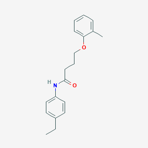 N-(4-ethylphenyl)-4-(2-methylphenoxy)butanamide