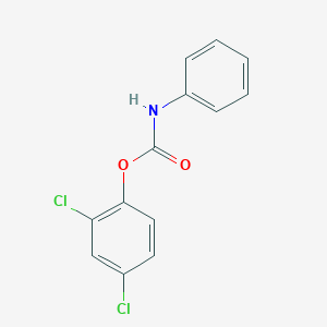molecular formula C13H9Cl2NO2 B3828957 2,4-dichlorophenyl phenylcarbamate 
