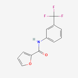 molecular formula C12H8F3NO2 B3829254 N-[3-(trifluoromethyl)phenyl]-2-furamide CAS No. 1982-64-5