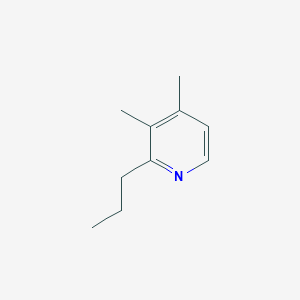 molecular formula C10H15N B038294 3,4-Dimethyl-2-propylpyridine CAS No. 121259-18-5