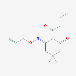 2-butyryl-5,5-dimethyl-1,3-cyclohexanedione O-allyloxime