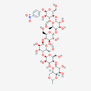 molecular formula C44H67NO33 B038295 Enp maltoheptaoside CAS No. 119330-13-1