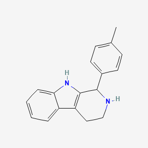 molecular formula C18H18N2 B3829875 1-(4-methylphenyl)-2,3,4,9-tetrahydro-1H-beta-carboline CAS No. 3380-71-0