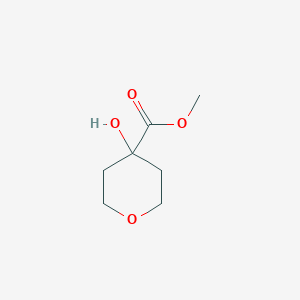 molecular formula C7H12O4 B038299 4-羟基氧杂环-4-羧酸甲酯 CAS No. 115996-72-0