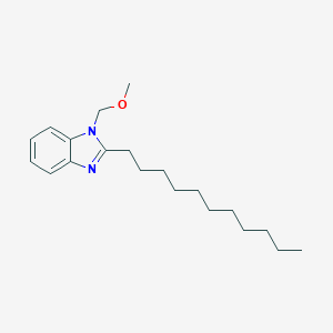 molecular formula C20H32N2O B383016 1-(Methoxymethyl)-2-undecylbenzimidazole CAS No. 503431-02-5